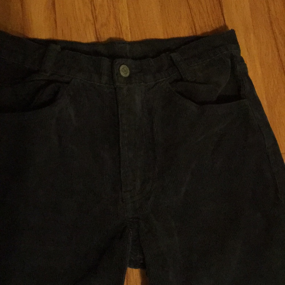 Brandy Melville Molly Corduroy Pants in Navy - Picture 4 of 6